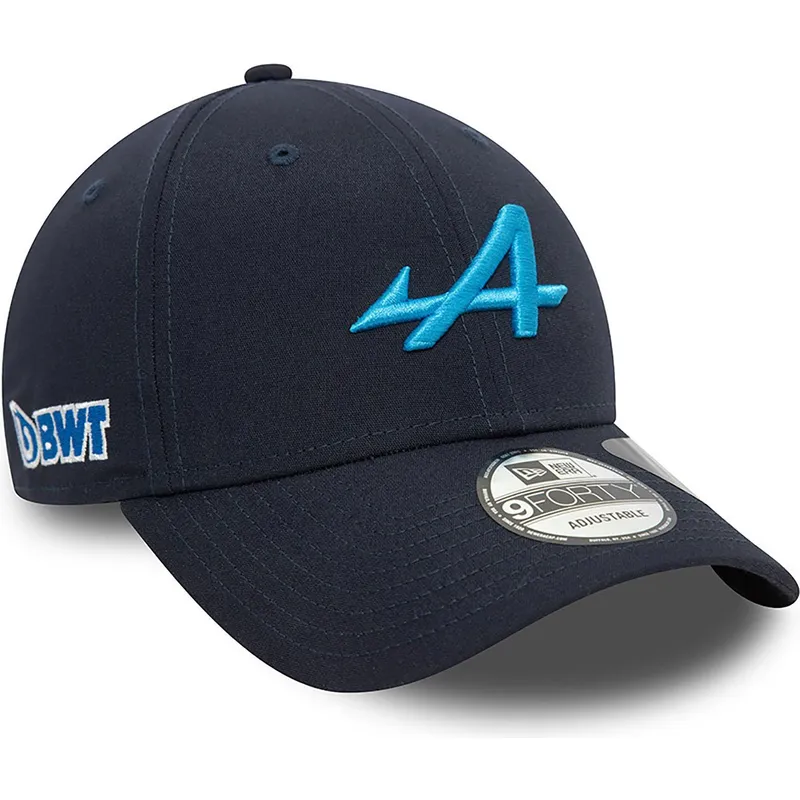mutzen-gebogen-marineblau-snapback-9forty-essential-repreve-der-alpine-f1-team-formula-1-von-new-era