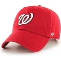 mutzen-gebogen-rot-verstellbares-band-der-washington-nationals-mlb-von-47-brand
