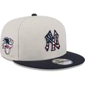 new-era-new-york-yankees-mlb-4th-of-july-snapback-9fifty-beige-und-marineblau-flache-kappe