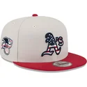 beige-och-rod-snapback-platt-skarmkeps-9fifty-4th-of-july-oakland-athletics-mlb-fran-new-era