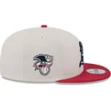 bezowo-czerwona-czapka-snapback-9fifty-oakland-athletics-mlb-z-okazji-4-lipca-od-new-era