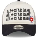 beige-och-marinbla-truckerkeps-a-frame-all-star-game-texas-rangers-mlb-fran-new-era