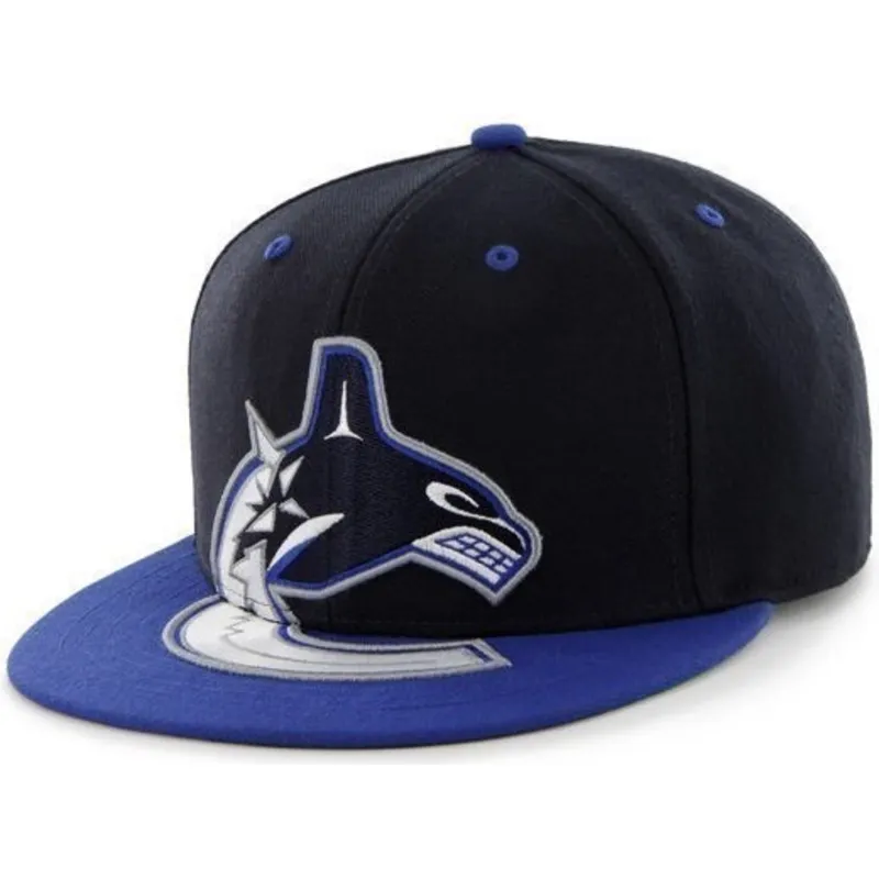 mutzen-flach-schwarz-snapback-der-vancouver-canucks-nhl-von-47-brand