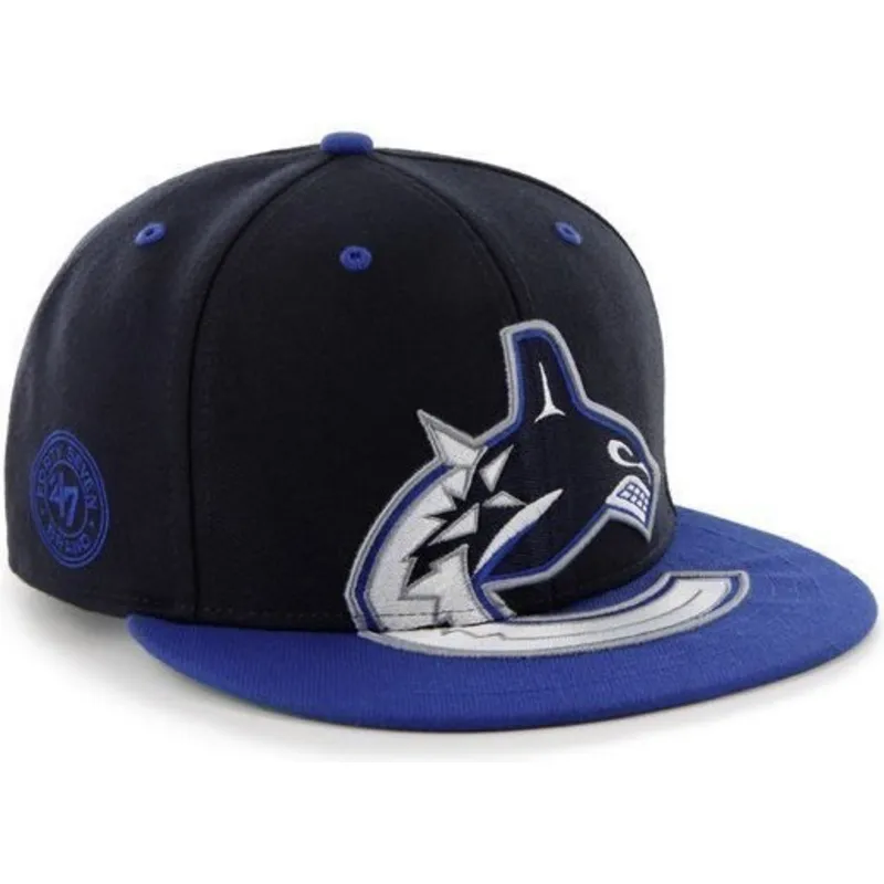 mutzen-flach-schwarz-snapback-der-vancouver-canucks-nhl-von-47-brand