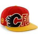 mutzen-flach-rot-snapback-de-letras-der-calgary-flames-nhl-von-47-brand
