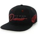 47-brand-flat-brim-script-logo-detroit-red-wings-nhl-snapback-cap-schwarz-