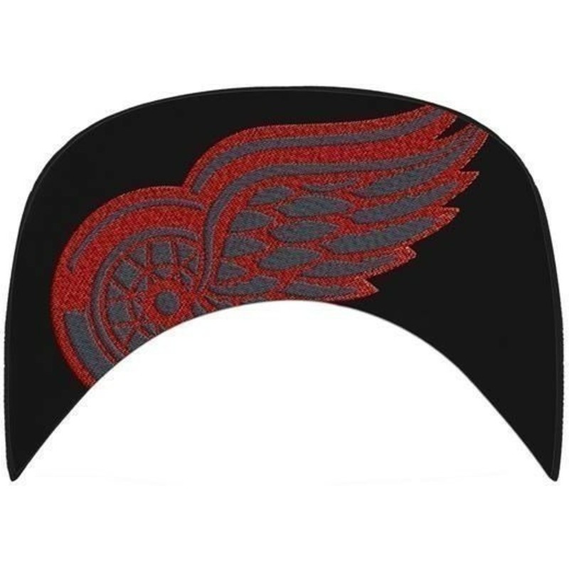 47-brand-flat-brim-script-logo-detroit-red-wings-nhl-snapback-cap-schwarz-