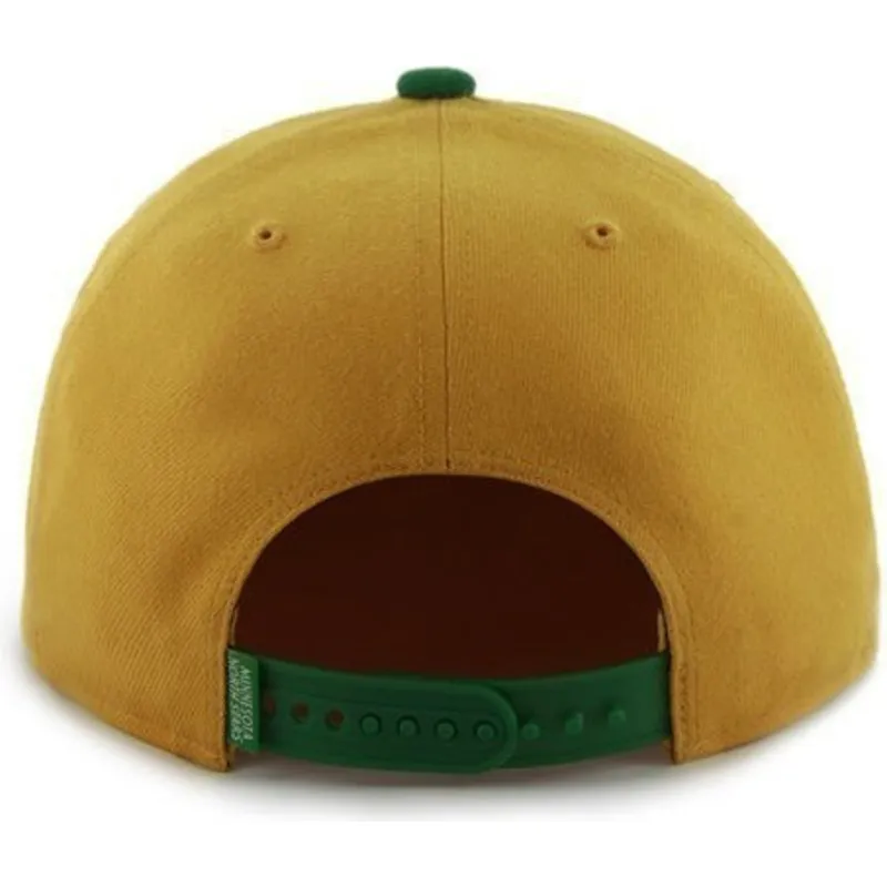 mutzen-flach-gelb-snapback-der-minnesota-north-stars-nhl-von-47-brand mutzen-flach-gelb-snapback-der-minnesota-north-stars-nhl-von-47-brand