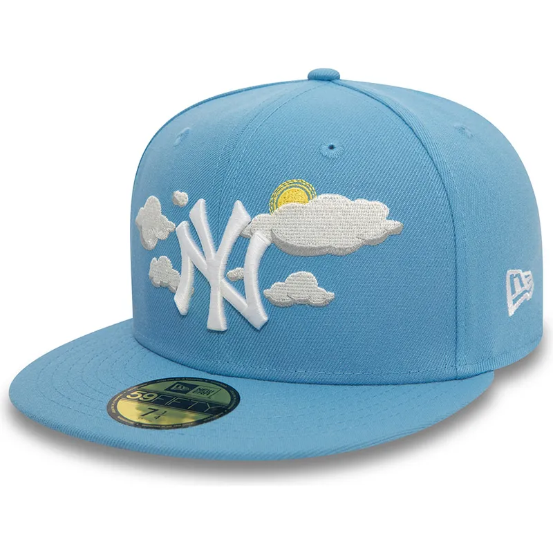 mutzen-flach-blau-angepasst-59fifty-cloud-der-new-york-yankees-mlb-von-new-era mutzen-flach-blau-angepasst-59fifty-cloud-der-new-york-yankees-mlb-von-new-era