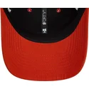 casquette-courbee-rouge-ajustable-avec-logo-dore-9forty-flawless-new-york-yankees-mlb-new-era