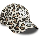 mutzen-gebogen-leopard-verstellbares-band-9forty-der-new-york-yankees-mlb-von-new-era