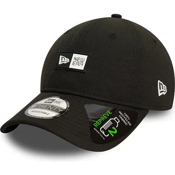 Casquette courbée noire ajustable 9TWENTY REPREVE New Era