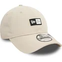 gorra-curva-beige-ajustable-9twenty-repreve-de-new-era