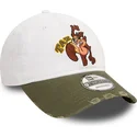 casquette-courbee-blanche-et-verte-ajustable-9twenty-washed-diable-tasmanie-looney-tunes-new-era