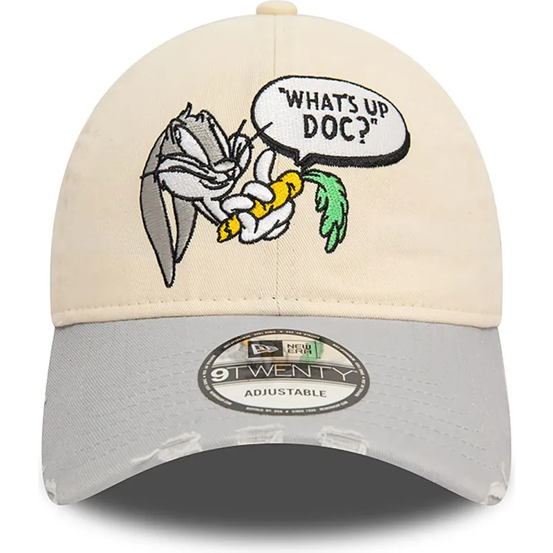 mutzen-gebogen-beige-verstellbares-band-9twenty-washed-der-bugs-bunny-looney-tunes-von-new-era mutzen-gebogen-beige-verstellbares-band-9twenty-washed-der-bugs-bunny-looney-tunes-von-new-era