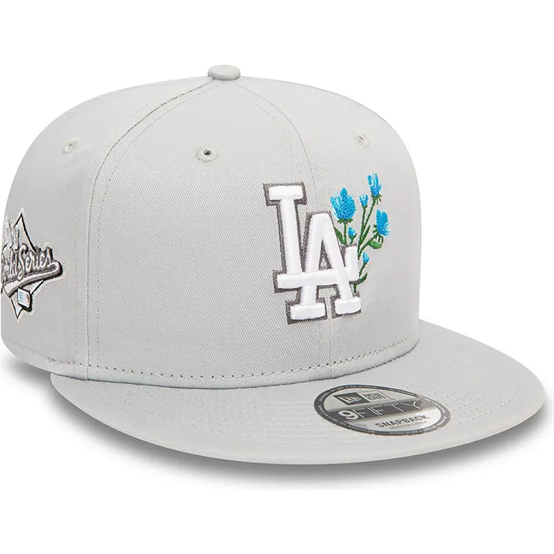 mutzen-flach-grau-snapback-9fifty-seasonal-flower-der-los-angeles-dodgers-mlb-von-new-era mutzen-flach-grau-snapback-9fifty-seasonal-flower-der-los-angeles-dodgers-mlb-von-new-era