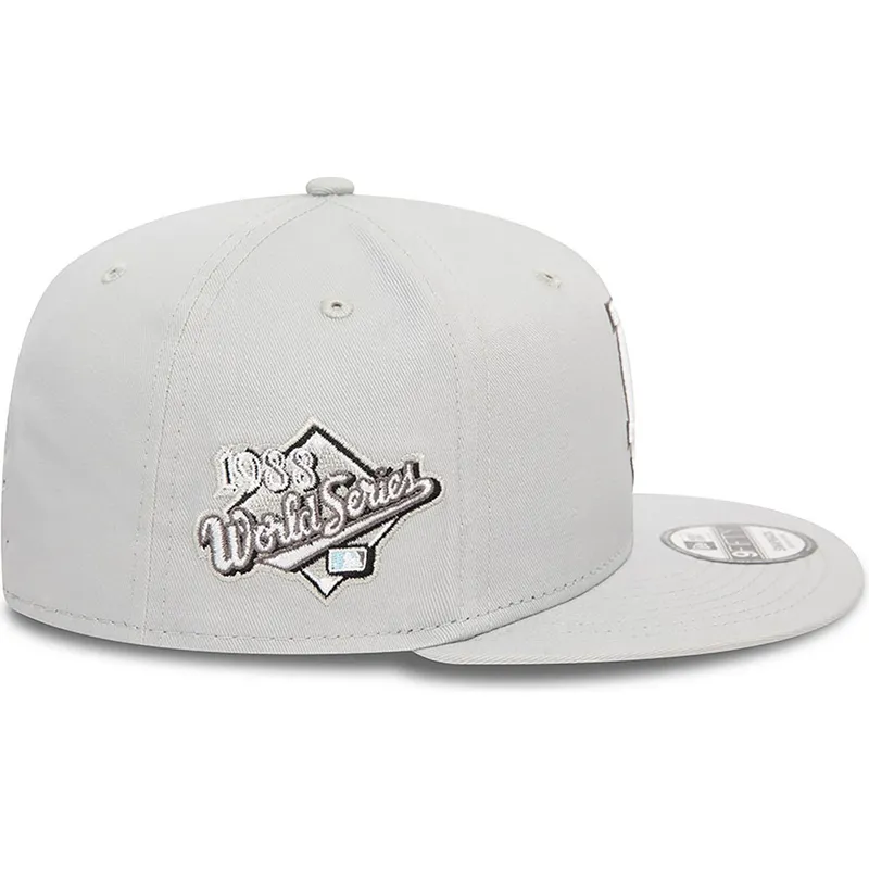 mutzen-flach-grau-snapback-9fifty-seasonal-flower-der-los-angeles-dodgers-mlb-von-new-era mutzen-flach-grau-snapback-9fifty-seasonal-flower-der-los-angeles-dodgers-mlb-von-new-era
