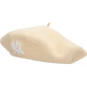 berretto-beige-da-donna-wool-beret-dei-new-york-yankees-mlb-di-new-era