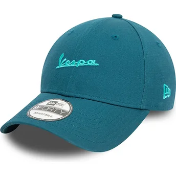 Casquette courbée bleue ajustable 9FORTY Seasonal Vespa Piaggio New Era