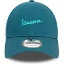 new-era-curved-brim-9forty-seasonal-vespa-piaggio-blue-adjustable-cap