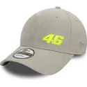 graue-verstellbare-curved-cap-9forty-suede-von-valentino-rossi-vr46-motogp-von-new-era
