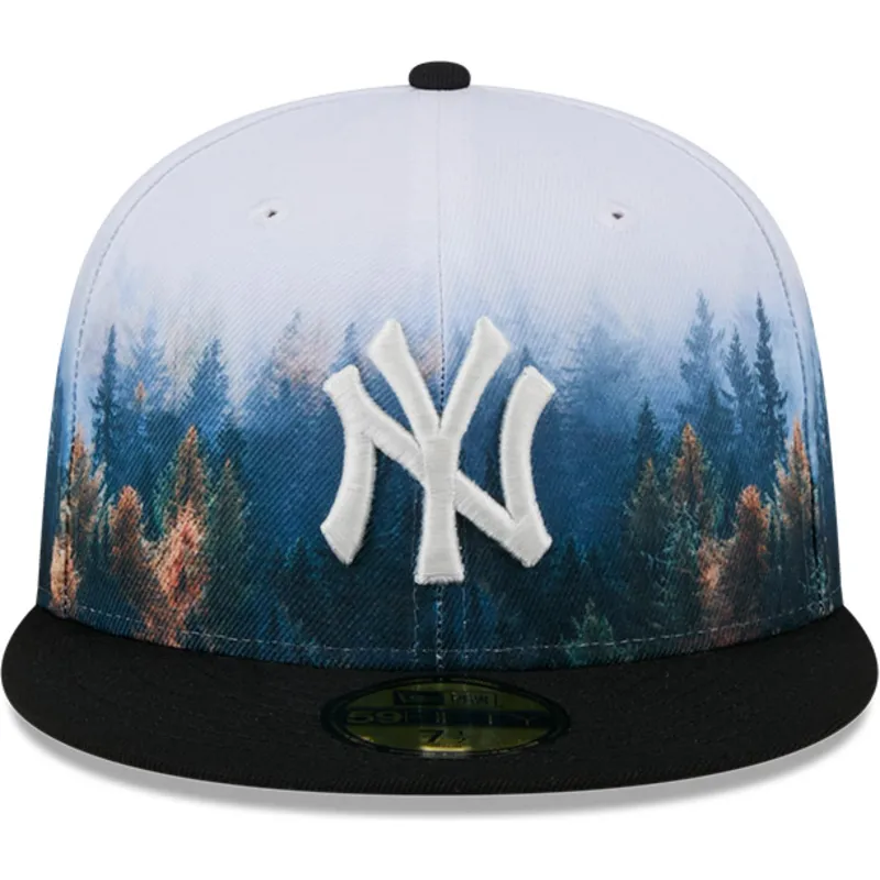 schwarze-enganliegende-59fifty-photoreal-flatcap-der-new-york-yankees-mlb-von-new-era