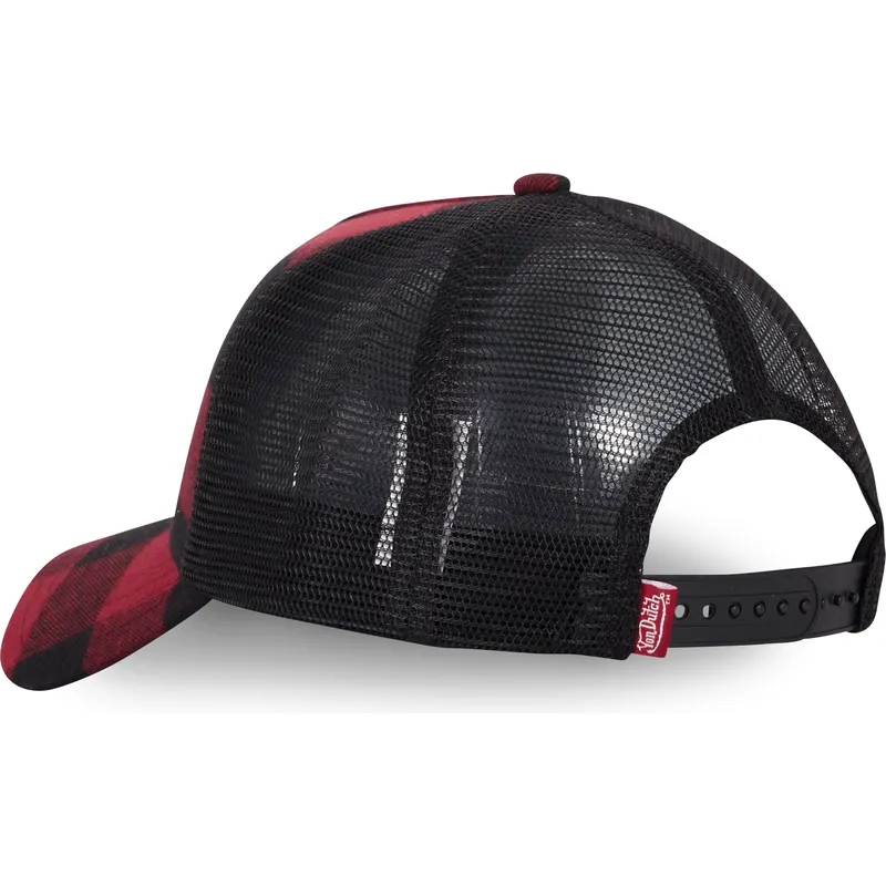 cappellino-trucker-rosso-e-nero-car01-di-von-dutch