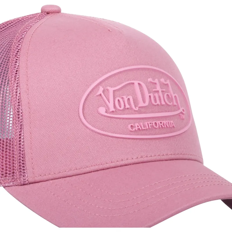 trucker-kappe-rosa-log08-von-von-dutch