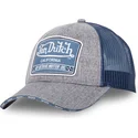 von-dutch-mixgrey01-grey-and-blue-trucker-hat