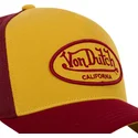 gelbe-und-rote-trucker-kappe-burg-von-von-dutch