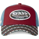 cappello-trucker-rosso-e-blu-eth03-di-von-dutch