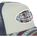 cappello-trucker-verde-e-blu-eth04-di-von-dutch