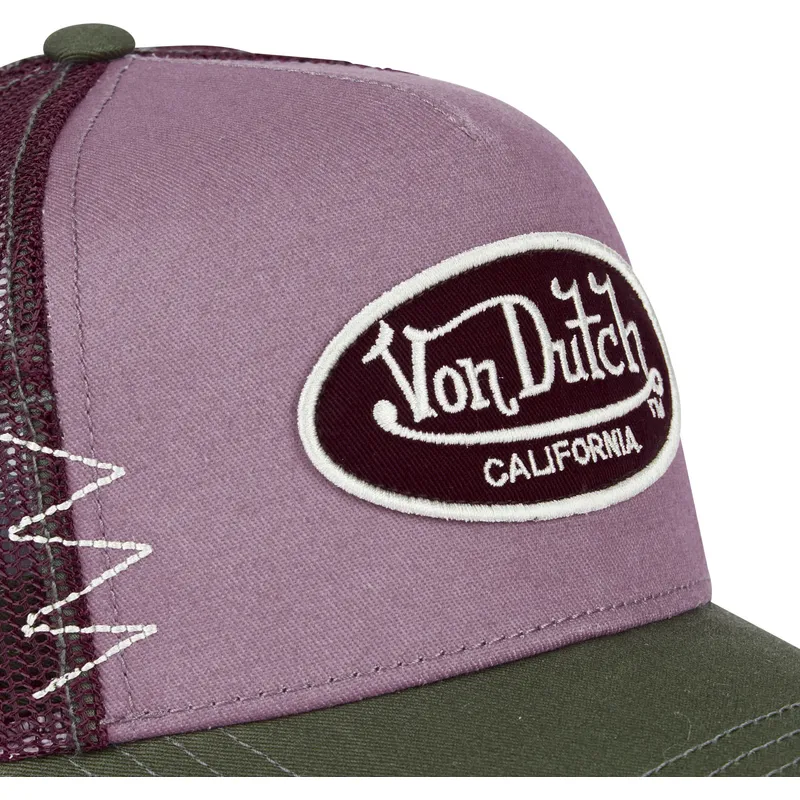 casquette-trucker-rose-et-verte-kabu-von-dutch