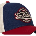 von-dutch-vint05-snapback-kappe-in-blau-beige-und-rot