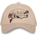 trucker-cap-beige-lor-von-von-dutch