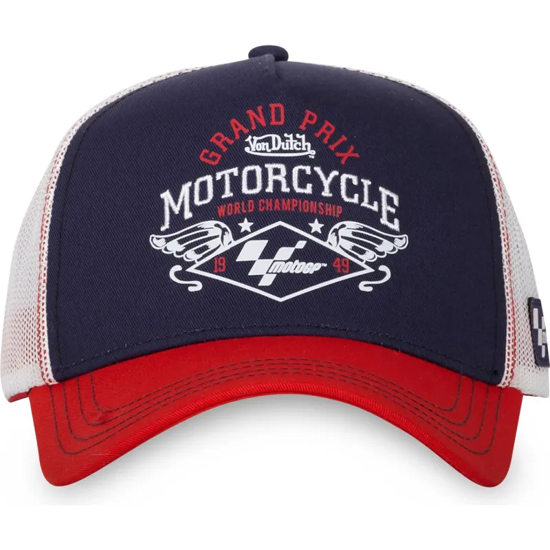cappellino-trucker-blu-marino-bianco-e-rosso-moto-ct-24-motogp-di-von-dutch