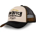 von-dutch-the-beige-und-schwarze-trucker-kappe