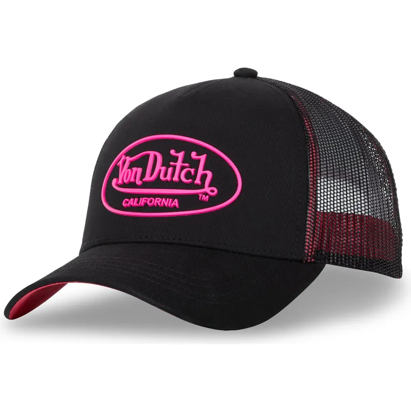 cappello-trucker-nero-e-rosa-dom-p-di-von-dutch