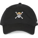 cappellino-curvo-nero-regolabile-straw-hat-pirates-skucd-one-piece-di-capslab
