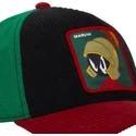 gorra-trucker-negra-verde-y-roja-marvin-el-marciano-loo10-mar-looney-tunes-de-capslab