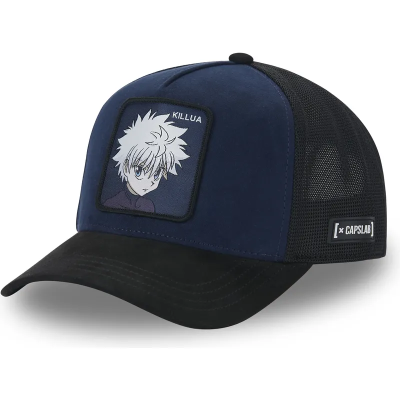 mutzen-gebogen-marineblau-snapback-killua-zoldyck-hunter-x-hunter-von-capslab