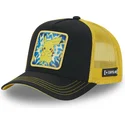 capslab-pikachu-pmk5-thu-pokemon-black-and-yellow-trucker-hat