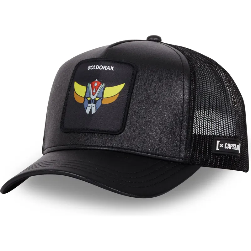 mutzen-gebogen-schwarz-snapback-robot-grendizer-robot-grendizer-von-capslab mutzen-gebogen-schwarz-snapback-robot-grendizer-robot-grendizer-von-capslab