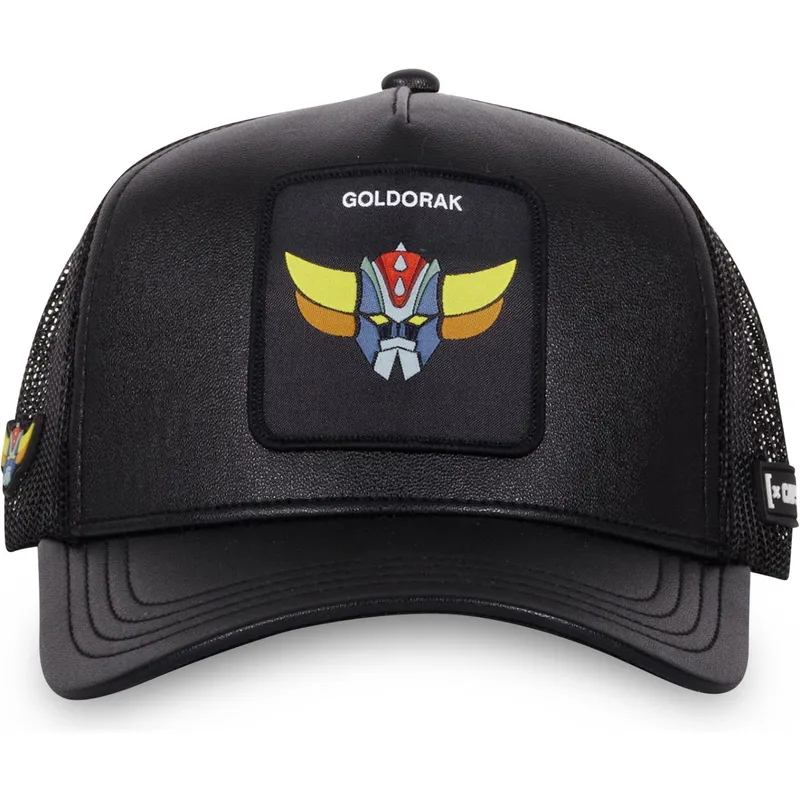 mutzen-gebogen-schwarz-snapback-robot-grendizer-robot-grendizer-von-capslab mutzen-gebogen-schwarz-snapback-robot-grendizer-robot-grendizer-von-capslab