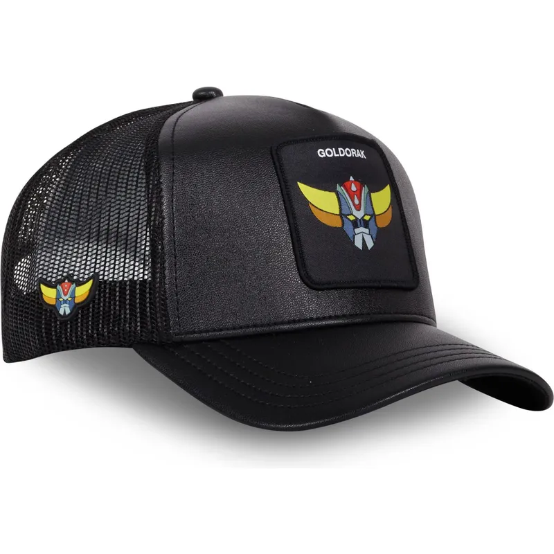 mutzen-gebogen-schwarz-snapback-robot-grendizer-robot-grendizer-von-capslab mutzen-gebogen-schwarz-snapback-robot-grendizer-robot-grendizer-von-capslab