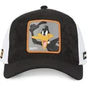 capslab-looney-tunes-daf2-ct-svart-och-vit-pato-lucas-truckerkeps