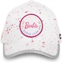 czapka-z-daszkiem-biala-i-szara-regulowana-bar2-barbie-od-capslab
