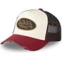 von-dutch-grre-beige-schwarze-und-rote-trucker-kappe