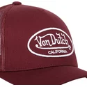 czerwona-regulowana-czapka-trucker-lof-b11-marki-von-dutch