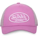 casquette-trucker-rose-ajustable-lof-b13-von-dutch